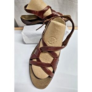 MERRELL Agrave woman sandals strappy leather upper slingback comfort Sz8